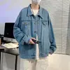 Ins Celebridad de Internet Chaqueta de Mezclilla de Marca de Calle de Moda para Hombre Holgada Primavera y Otoño Chaqueta Superior para Pareja para Niños Ropa de Exterior