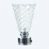 Varão de cortina com cabeça de cristal, varão de cortina de alta qualidade com cabeça decorativa de cristal, modelo 2026