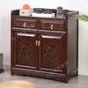 Gabinete de té gabinete de agua para té gabinete de almacenamiento de madera maciza estante para sala de estar gabinete lateral de sofá aparador pequeño gabinete de vino gabinete lateral de mesa de té