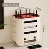 Caixa de Armazenamento para Roteador Doméstico Caixa Wifi Sem Fio Caixa Organizadora de Cabos para Desktop Desenho Animado Suporte de Armazenamento Multifuncional de Múltiplas Camadas