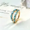 F136 Aleación de Titanio Oro Doble Capa Ojo de Caballo Anillo Brillante Aretes de Tachuela G23 Titanio Rosca Interna Circonita Labio Tachuela Pendiente Piercing