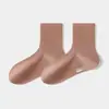 Calcetines antibacterianos de iones de plata para mujer con ángulo recto, calcetines transpirables absorbentes de sudor para otoño e invierno para mujer, calcetines desodorantes de tubo medio, Industria de Calcetines de Zhuji