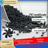 Partícula plástica de engenharia pbt modificada PBT mais fibra 15 esqueleto resistente ao desgaste casca de fritadeira a ar ferro elétrico matéria-prima
