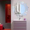 Pegatinas de Pared Espejo Estéreo 3D Habitación de Boda Aula Casa Nueva Baño Pasillo Techo Pegatinas Decorativas Pintura Decorativa Mural