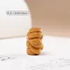 Sándalo Morado Tallado Zodiaco Serpiente Abalorio Espaciador con Agujero Pasante DIY Tendencia Nacional Llavero Personalizado para Teléfono Colgante Pulsera Encanto
