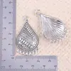 Colgante de Aleación Porosa, Joyería de Estilo Étnico Hueco en Oro y Plata Antigua, Accesorios para Pulsera y Collar Hechos a Mano para DIY