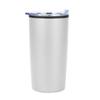 Amazon nuevo vaso para coche de alta capacidad de 20 oz, vaso para café aislado de doble capa, plástico por dentro y acero por fuera, vaso para helado