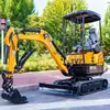 Exportar para o Brasil: Mini Escavadeira Agrícola, Máquina de Demolição e Escavação Interna de 1800KG, Pequena Escavadeira Modelo 18 com Certificação CE