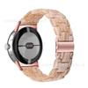 Aplicable a google nuevo reloj pixel google 1/2 correa de resina de tres cuentas correa de reloj acrílica acero inoxidable