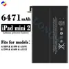 Adequado para Bateria de Tablet Apple iPad Mini2/3 A1489/A1490/A1491/A1599 6471Mah