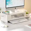 Soporte Elevador Base Elevadora para Monitor de Computadora de Escritorio Estante de Almacenamiento para Escritorio de Oficina