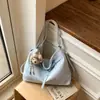 Bolso Casual de Cuero Suave Estilo Retro Perezoso para Mujer 2026 Nuevo Bolso de Hombro de Gran Capacidad Bolso Tote Mochila Simple