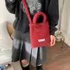 Bolsa Pequeña de Felpa Roja para Mujer 2026 Nueva de Moda de Gama Alta Simple para Teléfono Móvil Bolso Mini Versátil de Hombro Cruzado