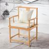 Silla de Madera Maciza Respaldo Silla Silla Maestra China Silla de Oficina Moderna Simple Silla de Jefe Silla de Comedor para Sala de Estar en Casa
