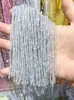 Piedra ópalo multicolor tallada cuentas sueltas de 3 mm para collar de clavícula con cuentas DIY joyería venta al por mayor directa de fábrica
