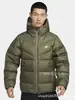 Chamarra con Capucha de Algodón Cross-NK para Hombre Invierno Engrosada Calidez Acolchada Bloque de Color Resistente al Viento Deportiva Casual Ropa de Abrigo Sudeste Asiático