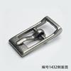 Hebilla cuadrada japonesa de 8 mm de diámetro interior con tubo zapatos de cuero equipaje hebilla de zapato hebilla de aguja flor de zapato accesorios de ropa trefilado de pistola