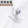 Cadena de Estrella Pequeña con Hebilla Magnética para Evitar que los Pantalones Arrastren el Suelo, Linda Hebilla para Fijar Puños, Longitud Ajustable
