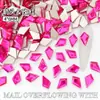 4*6mm Fondo Plano Colorido Flecha Diamante de Cristal Forma Especial Joyas para Uñas Accesorios Diamante para Uñas Portátil Material al por Mayor
