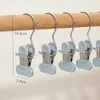 Perchero multifuncional antideslizante para pantalones, colgador de almacenamiento doméstico multicapa sin marcas, pinza para falda JK, pinza para secar ropa interior