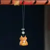 Yiming Xianyuan Sândalo Corrente de Celular Pingente Zodíaco Vários Materiais e Estilos Criativo DIY Joias Pingente Acessórios