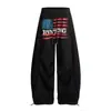 Nuevos Pantalones Grises Casuales Perezosos Artísticos Simples Versátiles Estilo Harajuku Japonés Ins de Moda