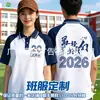 Camiseta de Algodão Infantil de Verão Manga Curta Logo Personalizado Uniformes de Turma de Ensino Fundamental Uniformes de Grupo de Apresentação DIY