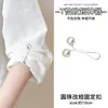 Herramienta antiarañazos para pantalones, clip para fijar el dobladillo de los pantalones de cuero, hebilla magnética sin costura para el dobladillo de la pernera del pantalón, hebilla de ajuste de longitud, broche