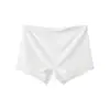 Shorts de Segurança Anti-Exposição e Roupa Íntima Duas em Um para Meninas, Seda de Gelo Fina, Forro 100% Algodão, Forro Antibacteriano, Leggings Infantis