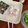 Elástico de Cabelo Estilo Relaxado, Acessório de Cabelo Grande Estilo Coreano, Prendedor de Cabelo de Luxo para Meninas, Corda de Cabelo, Elástico de Cabelo, Acessório de Cabelo