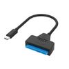 Adaptador SATA Easy Drive Line 22 pines a USB 3.1 2.5 "Unidad de Estado Sólido Tipo de Cabezal Único Línea de Datos Tipo-c