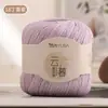 Hilo de encaje de cáñamo de Xizang con lentejuelas para verano, materiales hechos a mano para crochet DIY para tejer suéteres de bebé, chales y bufandas