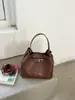 Bolsa Saco de Textura de Alta Qualidade para Mulheres 2026 Nova Outono Nicho Luxo Leve de Mão Transversal Bolsa para o Dia a Dia Ombro Único