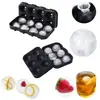 Silicona de Grado Alimenticio Bola de Hielo Individual 6 Bolas 8 Bolas de Hielo Doméstico Comercial Molde para Cubitos de Hielo Redondo Fácil de Desmoldar Stock Disponible