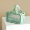 Bolsa de Aseo con Separación Húmedo y Seco, Bolsa de Cosméticos Portátil Impermeable de Gran Capacidad, Bolsa Organizadora de Artículos de Aseo y Cosméticos para Viaje