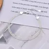 Plata de Ley S925 Pulsera Brillante Industria Pesada Estilo Coreano Viento plata Edición Ancha Joyería de Mano Cadena de Tanque de Cuatro Filas Venta al por Mayor