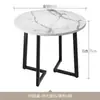 Juego de Mesa y Sillas para Reuniones Estilo Nórdico, Recepción Casual, Mesa Redonda Pequeña Minimalista Moderna para Tienda de Té con Leche, Rectangular
