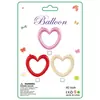 Unidad Pedido Mínimo Globo de Película de Aluminio Corazón Hueco de 40 pulgadas Globo con Forma de Corazón Hueco Decoración para Fiesta de Cumpleaños