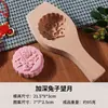 Nuevo Molde de Madera Molde de Madera Maciza Galleta Tono Verde Pastel de Frijol Mungo Snack Piel de Hielo Molde de Pastel de Luna de Madera Pasta Horneado