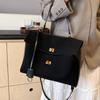 Bolsas Fosca Retro Outono e Inverno para Mulheres 2026 Nova Bolsa de Ombro Transversal para o Trabalho Bolsa de Mão Camurça Camurça Bolsa Tote