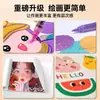 Marcador de Acrílico Líquido Recto Punta Suave Arte Estudiante Pluma de Acuarela de 48 Colores Color Opaco Pila de 12 Colores Pincel