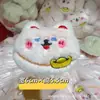 Acessórios de Pelúcia de Animais Pequenos Auspiciosos Desenho Animado Fofo Cachorro Wangcai Coelho Yuanbao Boneco Broche Boneco Decorativo DIY