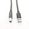 Cabo de Extensão USB 3.0 para Conectar Impressora ao Computador USB 3.0 A/B Macho-Macho Linha de Impressora Porta Quadrada Linha de Dados