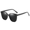 Gafas de sol de uñas beige estilo coreano, gafas de sol retro de moda para fotos callejeras, gafas de sol rojas en línea de moda personalizada para hombres y mujeres de montura grande