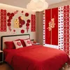 Decoração de Quarto de Casamento, Conjunto de Decoração de Mesa de Cabeceira de Casamento, Decoração de Quarto, Decoração de Parede de Fundo de Mesa de Cabeceira, Coleção Completa de Suprimentos para Preparação de Casamento
