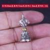 Colar Pingente Pingente Vajra de Prata Xizang-style Vajra Pestle Bicolor