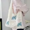 La bolsa tejida súper popular del verano para mujer, nuevo modelo 2026, estilo artístico, bolsa de playa tejida para vacaciones, bolso de hombro y cruzado