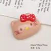 Acessórios de Resina DIY Desenho Animado, Presilhas de Cabelo de Animal Xadrez de Ano Novo, Capas de Celular, Fivelas de Sapato, Chaveiros, Pingentes e Decorações