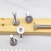 Tornillo hexagonal de cabeza avellanada de acero inoxidable 201 tornillo hexagonal de cabeza plana M3M4M5M6M8M10M12