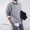 Punto 2023 Nuevo Otoño e Invierno Transfronterizo Europeo y Americano ebay Amazon Suéter de Punto con Mangas Largas Sudadera Chaqueta para Mujer